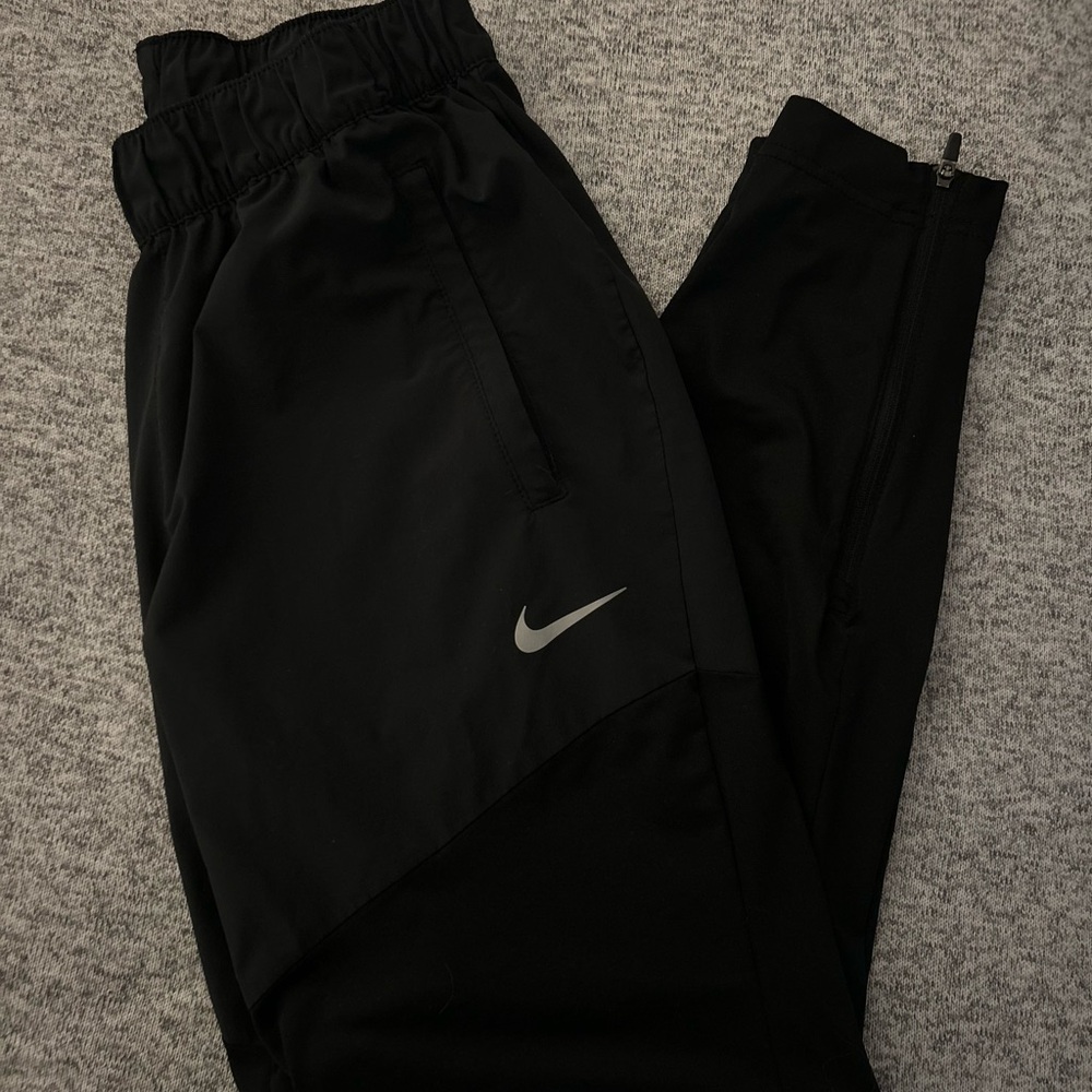 Nike Women’s Black Joggers with Gray Logo